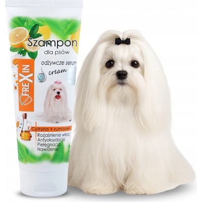 FreXin White Shampoo 220 g výživný šampon pro psy s bílou srstí