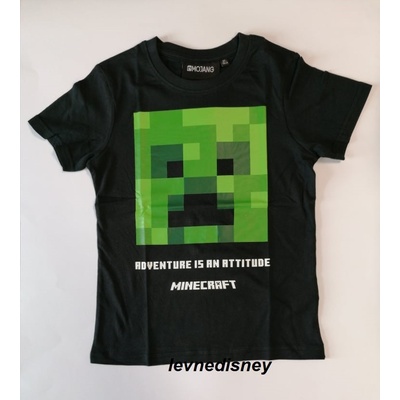dětské tričko Minecraft černé