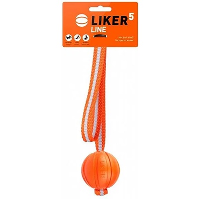 COLLAR Дърпачка за кучета LIKER Line с връв 5см