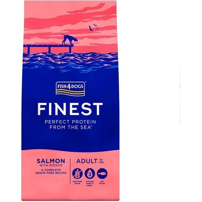 FISH4DOGS Finest Salmon Adult Large 6 kg