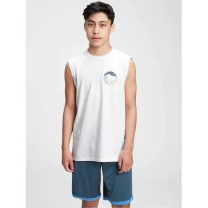 GAP Детска тениска GAP GAP | Byal | Момчешки | 18/20