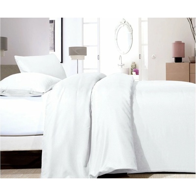 Zensation obliečky Satin Point White 140x200/220 60x70