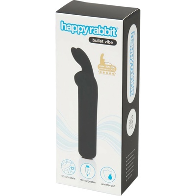 Happy Rabbit Rechargeable Vibrating Bullet