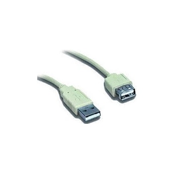 Kábel USB 2.0 A/A Predlžovací 0,75m