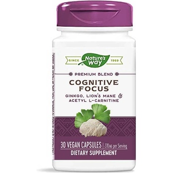 Nature's Way Премиум формула за памет и фокус Nature's Way Cognitive Focus, 30 капсули (12726)