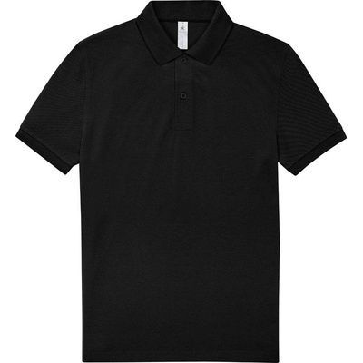 B&C My Polo 210 Piqué polo tričko čierne