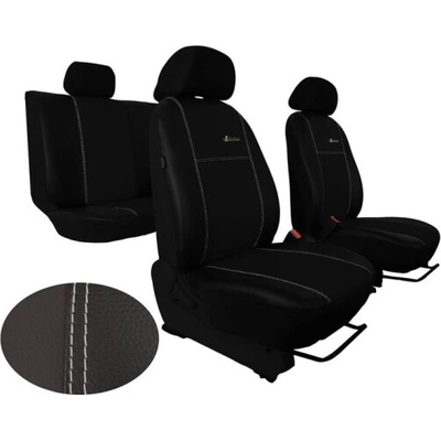 Autopoťah Pok-ter KIA SPORTAGE V (2021) Exclusive Leather (koža) čierna (vyp)
