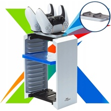 Froggiex FX-P5-C2-W PS5 Charge and Store Tower