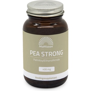 Mattisson Healthstyle Срещу болка и възпаление - ПЕА (палмитоилетаноламид) - PEA Strong, 400 mg х 90 капсули Mattisson Healthstyle (MT2341)