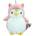 Tulilo Penguin Rose Roma 20cm