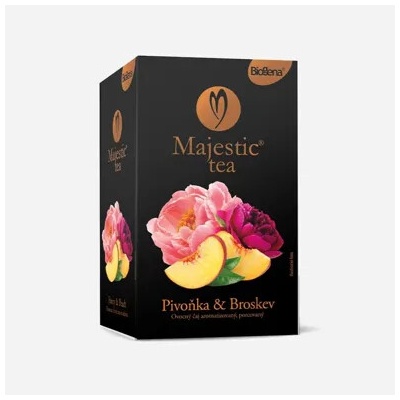 Biogena Majestic Tea pivoňka a broskev 6 x 20 sáčků