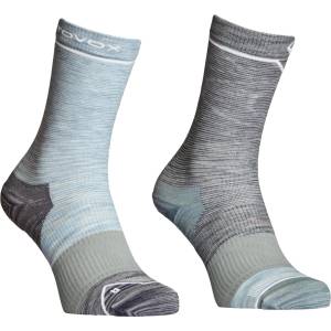Ortovox Дамски туристически чорапи Ortovox Women's Alpine Mid Socks Merino socks - Icy Shore - размер 39-41 (EU) (201-7484-0512)