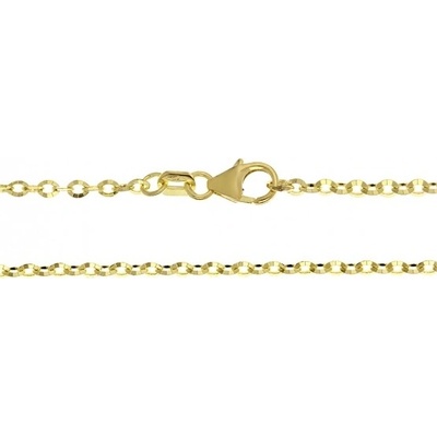 Luxur Přívěskový řetízek s diamantovým brusem, žluté zlato, 585-28-4-0580.0Z00.0.18.000.34