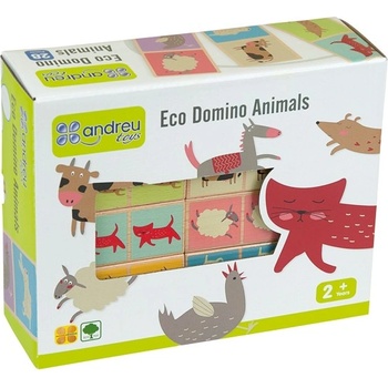 Image 1 of Andreu toys - Еко домино Животни