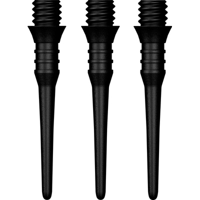 TARGET PIXEL soft, plastové žlté 50 ks/bal, závit 2BA Čierna