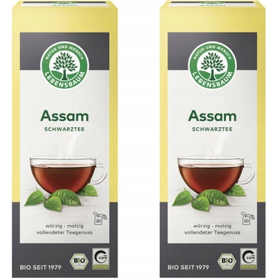 LEBENSBAUM ČAJ ČERNÝ ASSAM EXPRESNÍ Bio 20 x 2 g