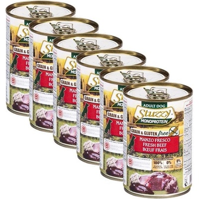 Stuzzy Dog Monoprotein hovädzie 6 x 400 g