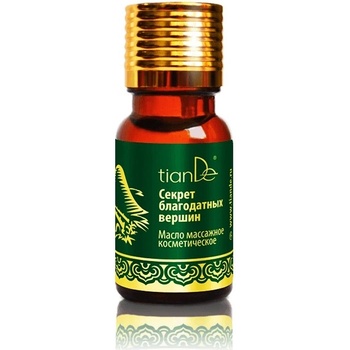 Tiande kosmetický masážní olej „Tajemství blahodárných vrcholů“, 10 ml