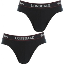 Lonsdale Brief Mens Navy 2 Pack
