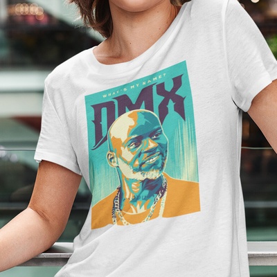 Tričko s potlačou DMX Dámsky biela