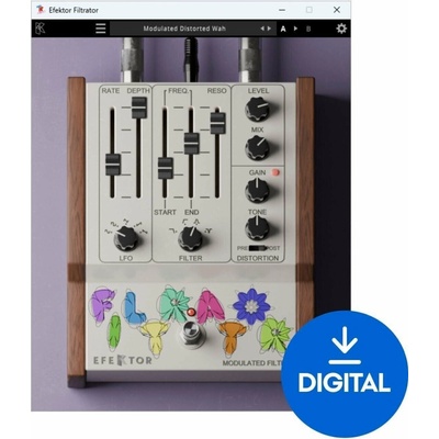KUASSA Efektor Filtrator Modulated Filter (Digitální produkt)