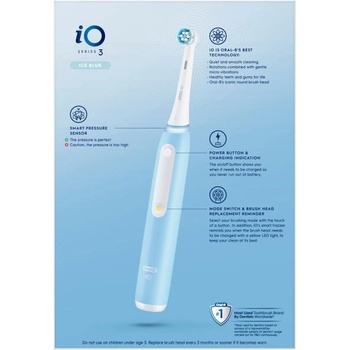 Image 1 of Oral-B iO series 3 blue