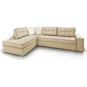 ИРИМ Разтегателен ъглов диван с функция сън Julia