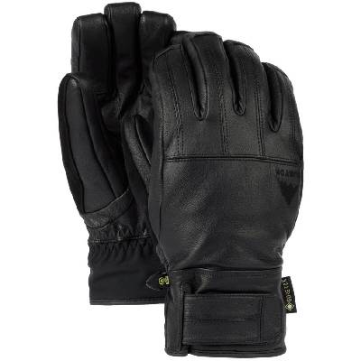pánské rukavice BURTON GORE-TEX GONDY LEATHER GLOVE True Black XL