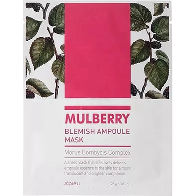 A'pieu Mulberry Blemish Ampoule Mask Moruša 23 g