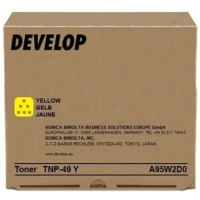 Develop Тонер касета DEVELOP TNP49Y, ineo+ 3351, +3851, 12000 k. , Yellow (A95W2D0)