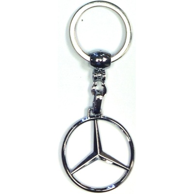 Prívesok na kľúče kovová logo MERCEDES