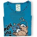 Iris Flower Karolina tyrkysová