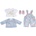 Zapf Creation Baby Annabell Джинсово облекло Deluxe, 43 см (706268)