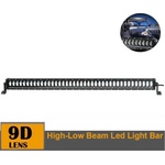  9D 134 СМ Led Bar Лед Бар Hi/Lo Kъси Дълги Водоустойчив Удароустойчив 12V 24V 30720 LМ 384W С Лупи Off-Road Лед Бар За Д