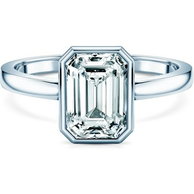 Savicki Zásnubní prsten Pure: bílé zlato diamant PURE P EM 100 DIA B