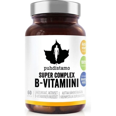 Puhdistamo Super Vitamin B Complex 60 kapslí