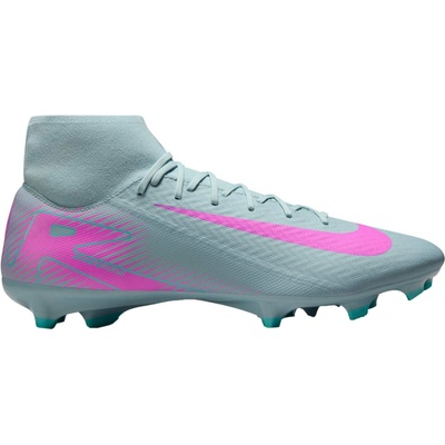 Nike ZOOM MERCURIAL SUPERFLY 10 ACADEMY FG/MG sivá,ružová,svetlo zelená