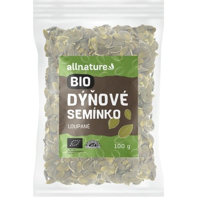 Allnature Tekvicové semienko BIO semienka v BIO kvalite 100 g
