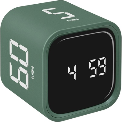 TFA Dostmann TFA 38.2061.04 | MINI CUBE TIMER - časovač ve tvaru kostky (5-10-30-60 minut + individuální čas) - ZELENÁ