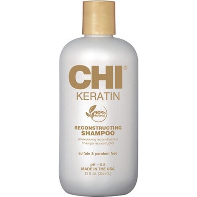 CHI keratin shampoo Кератинов шампоан с коприна 355 мл (chi0213)