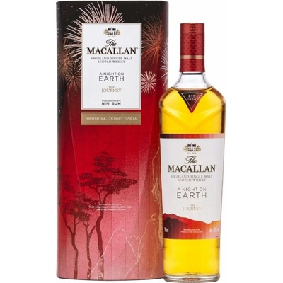 Macallan A Night on Earth 43% 0,7 l (kazeta)