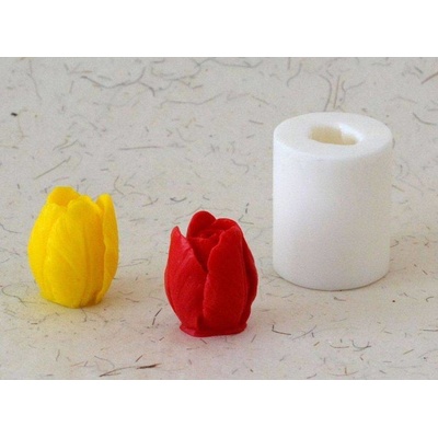 Silikonová forma - Květ - Tulipán poupě 34 x 30 x 42 mm