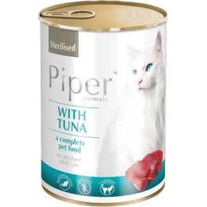 Dolina Noteci Cat Sterilized Консерва за кастрирани котки с риба тон 400gr