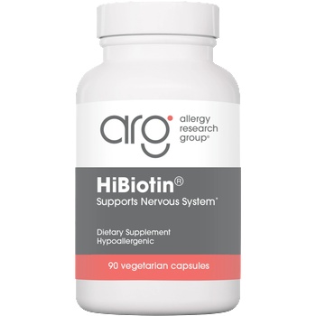 Allergy Research Group HiBiotin - 90 вег. капсули