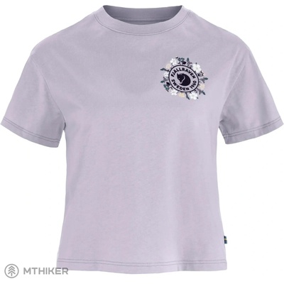 Fjällräven Fjällblomster Logo dámske tričko lavender mist