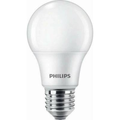 Philips LED žárovka E27 A60 8W 60W studená bílá 6500K