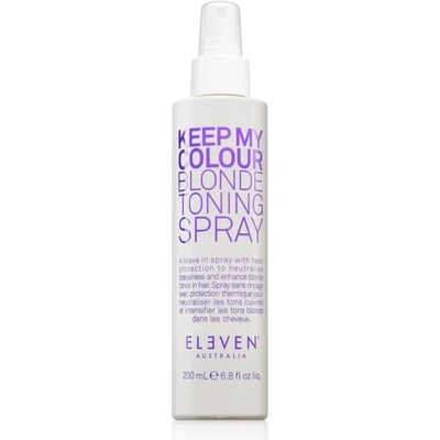 Eleven Australia Keep My Colour Blonde Toning Spray тониращ спрей за топлинно третиране на косата 200ml