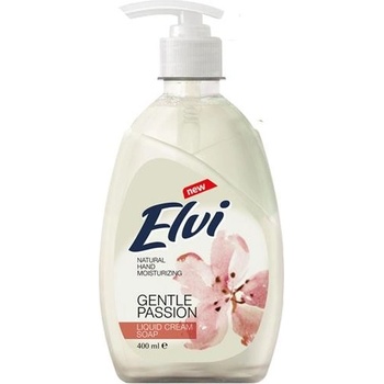 Elvi Течен сапун, с помпа, нежна страст, 400 ml, бял