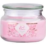 Z - TRADE s. r. o Z - TRADE s. r. o. Ароматна свещ Emocio Glass със стъклен капак Pink Flower 100x79 мм