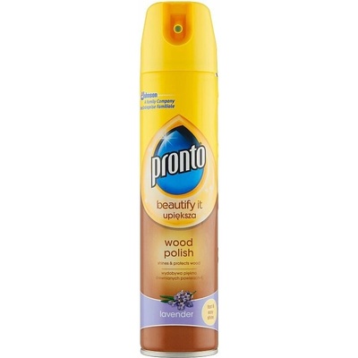 Pronto Wood 5v1 proti prachu spray na nábytok levanduľa 250 ml